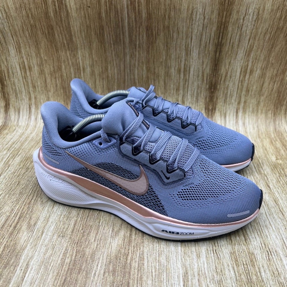 Nike Air Zoom Pegasus 41 Womens Size 8 Ashen Slate Armoury Navy Shoes FD2723-403
